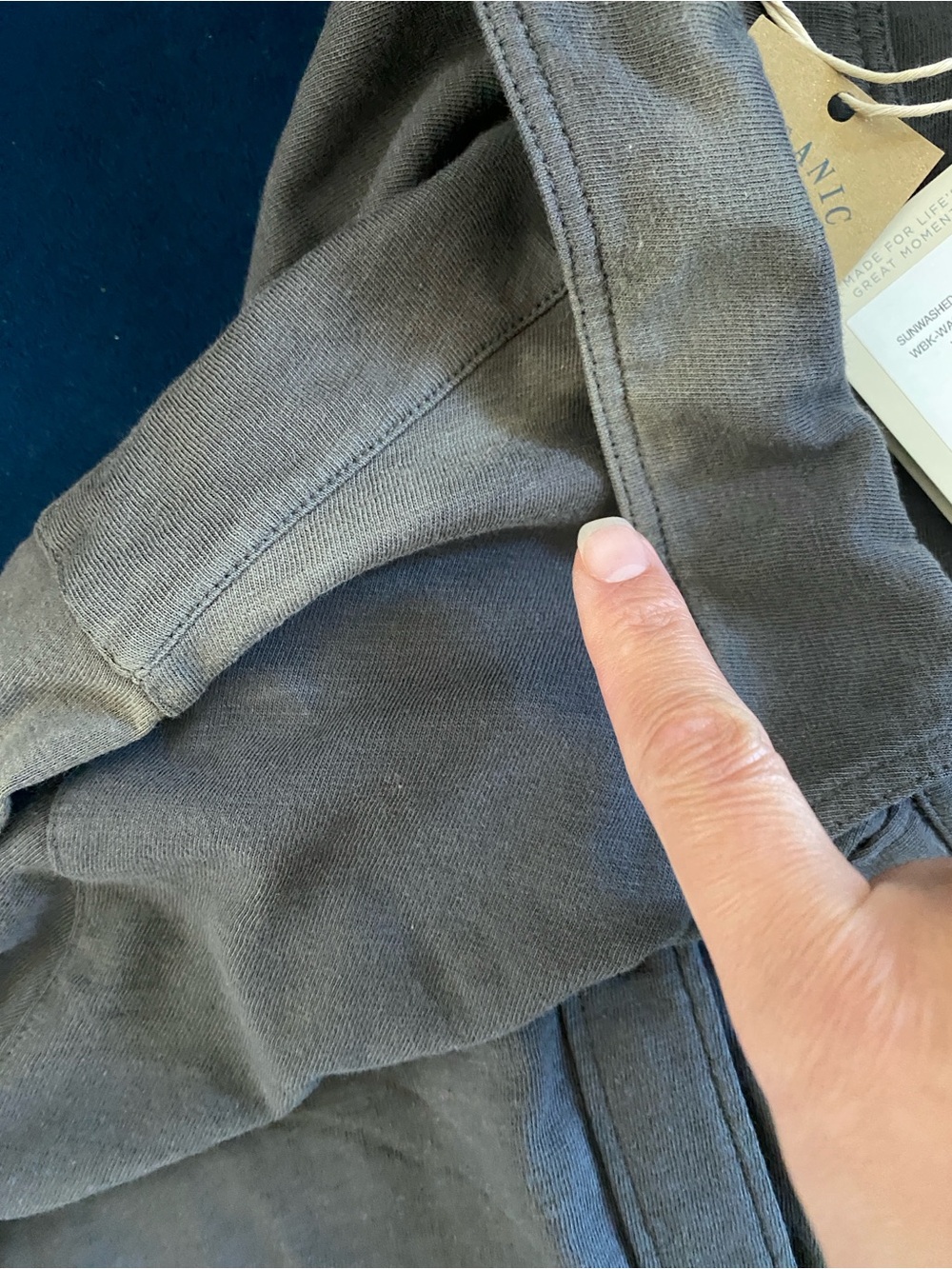 Faherty, Sunwashed Button-Front Shirt, Washed Black - Picture 6 of 7
